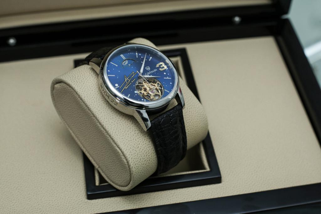 Images Of Asamoah Gyan’s Alleged Ghc150,000 Customized Caveman Watch Surfaced Images Of Asamoah Gyan’s Alleged Ghc150,000 Customized Caveman Watch Surfaced