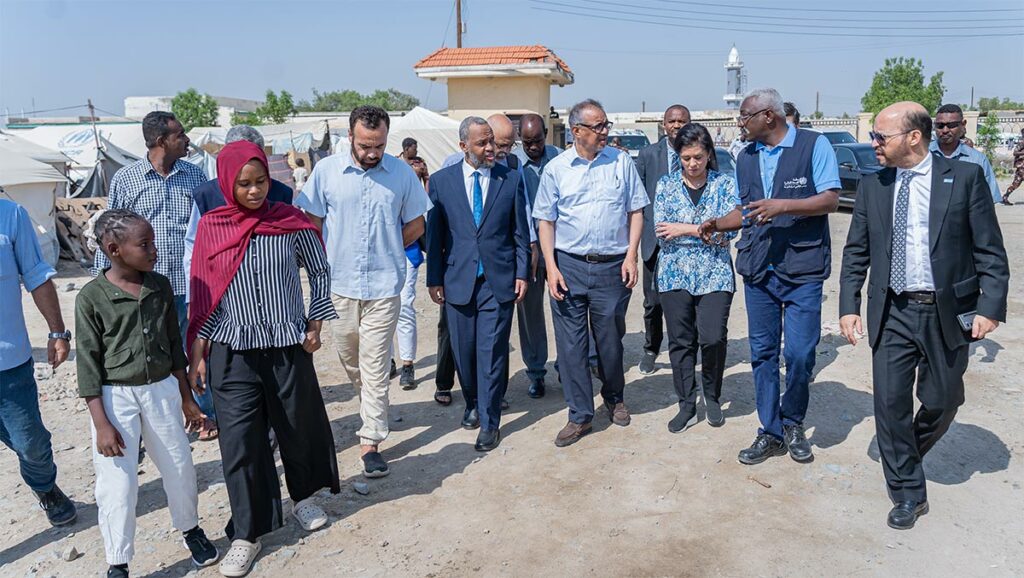 High-level mission to Sudan reaffirms WHO commitment, calls for urgent action to address and end the extreme health and humanitarian crisis High-level mission to Sudan reaffirms WHO commitment, calls for urgent action to address and end the extreme health and humanitarian crisis