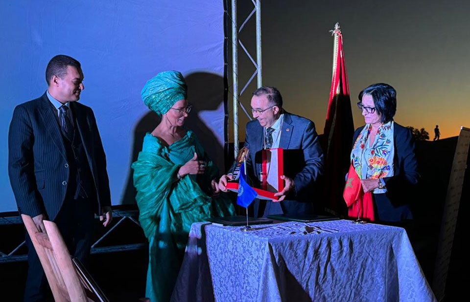 UNAIDS appoints the artist OUM as National Goodwill Ambassador in Morocco UNAIDS appoints the artist OUM as National Goodwill Ambassador in Morocco